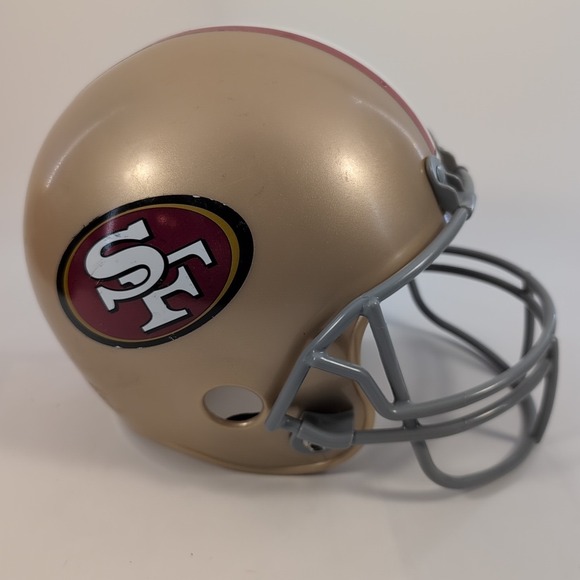Franklin Other - FRANKLIN San Francisco 49ers‎ Youth Football Helmet - Gold/Red Color